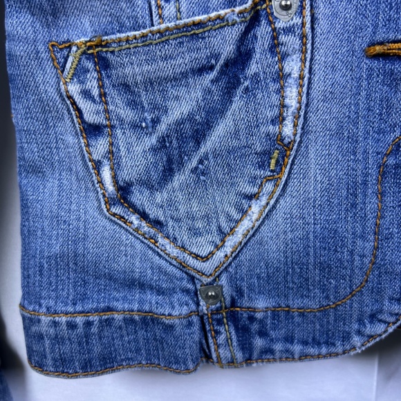 J & Company Vintage Denim Jacket Womens M: Pre-Owned - Picture 3 of 16
